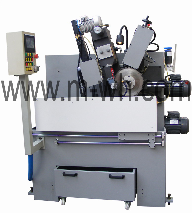 Saw blade sharpening machine