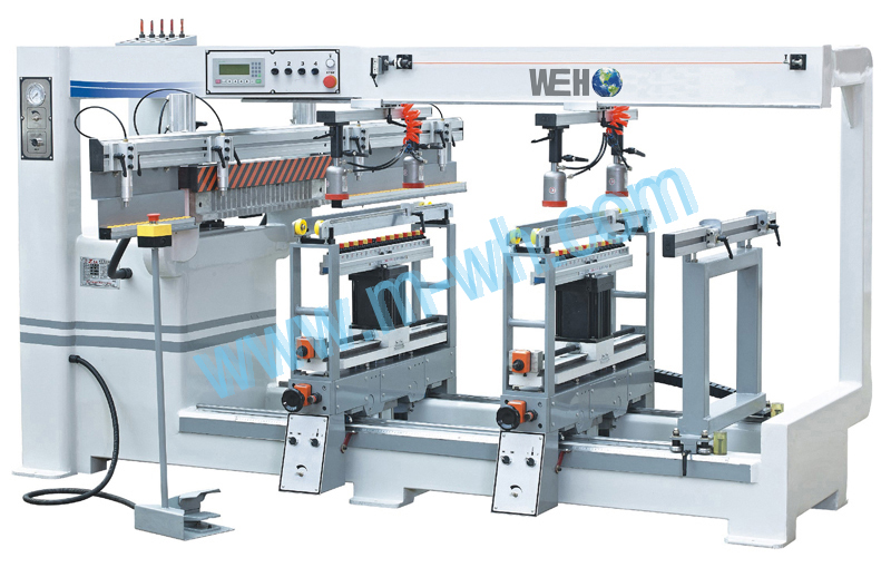 Three-Heads Multiple Boring machine